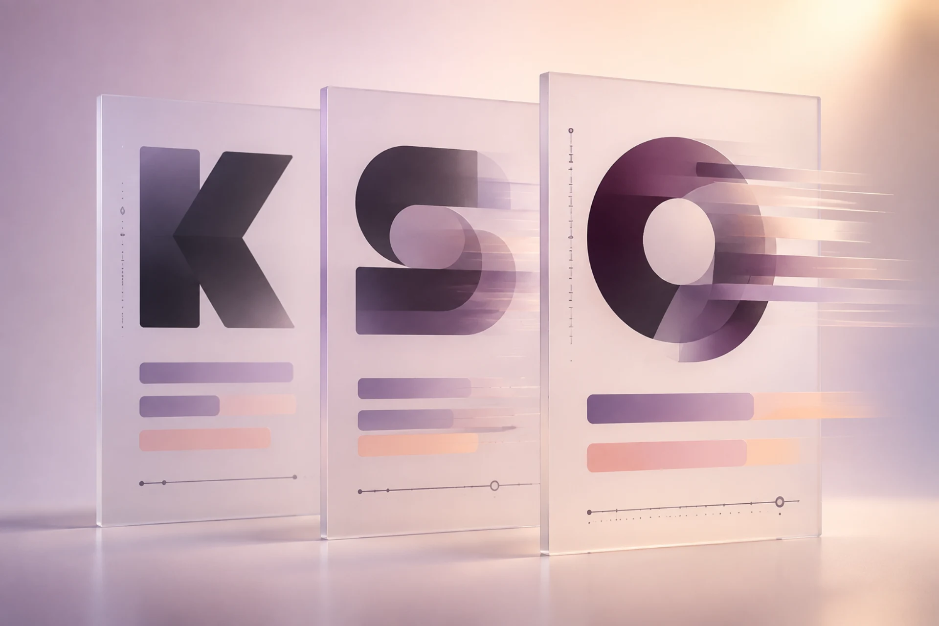 Concept visual of kinetic caption forms moving across vertical video panels