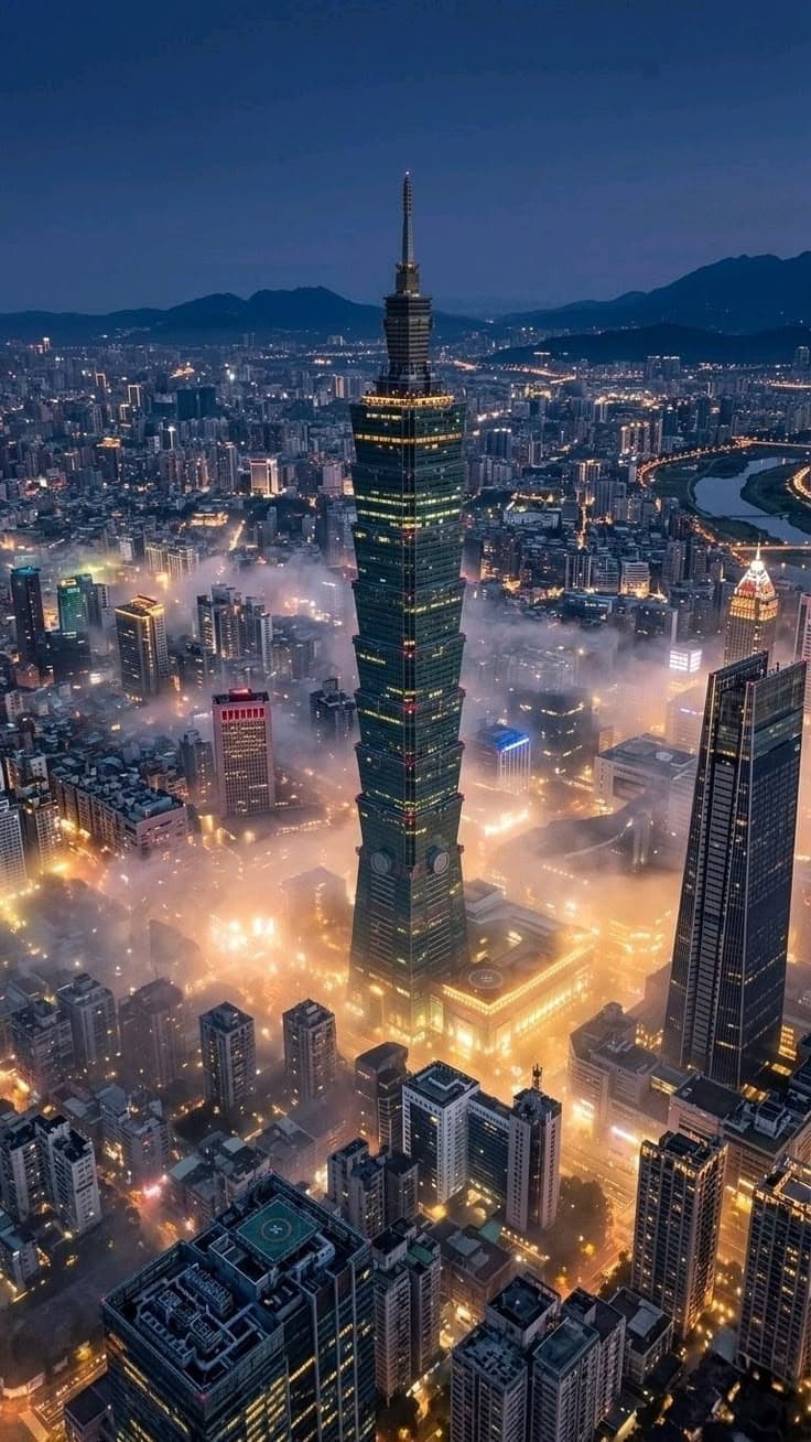 Taipei skyline