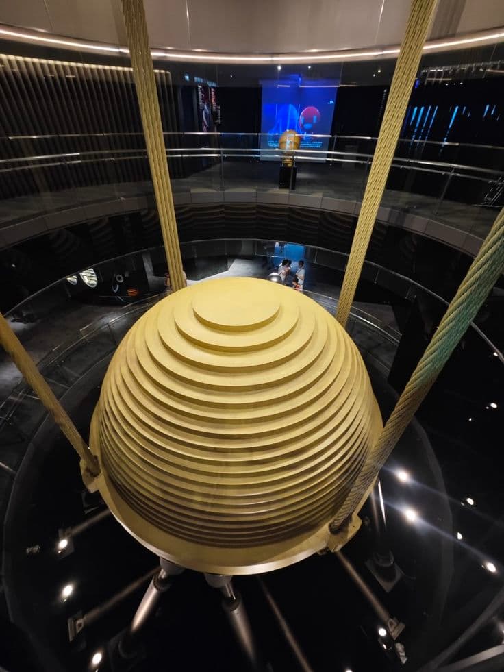 Tuned mass damper exhibit